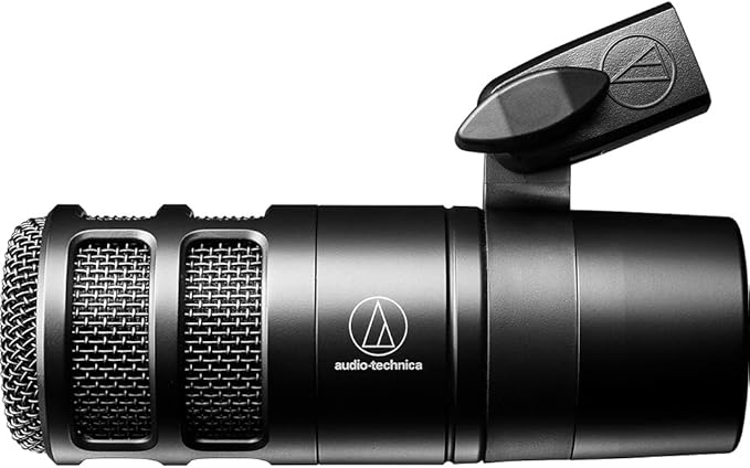 Audio-Technica AT2040 Hypercardioid Dynamic Podcast Microphone Bundle with 2 YR CPS Enhanced Protection Pack