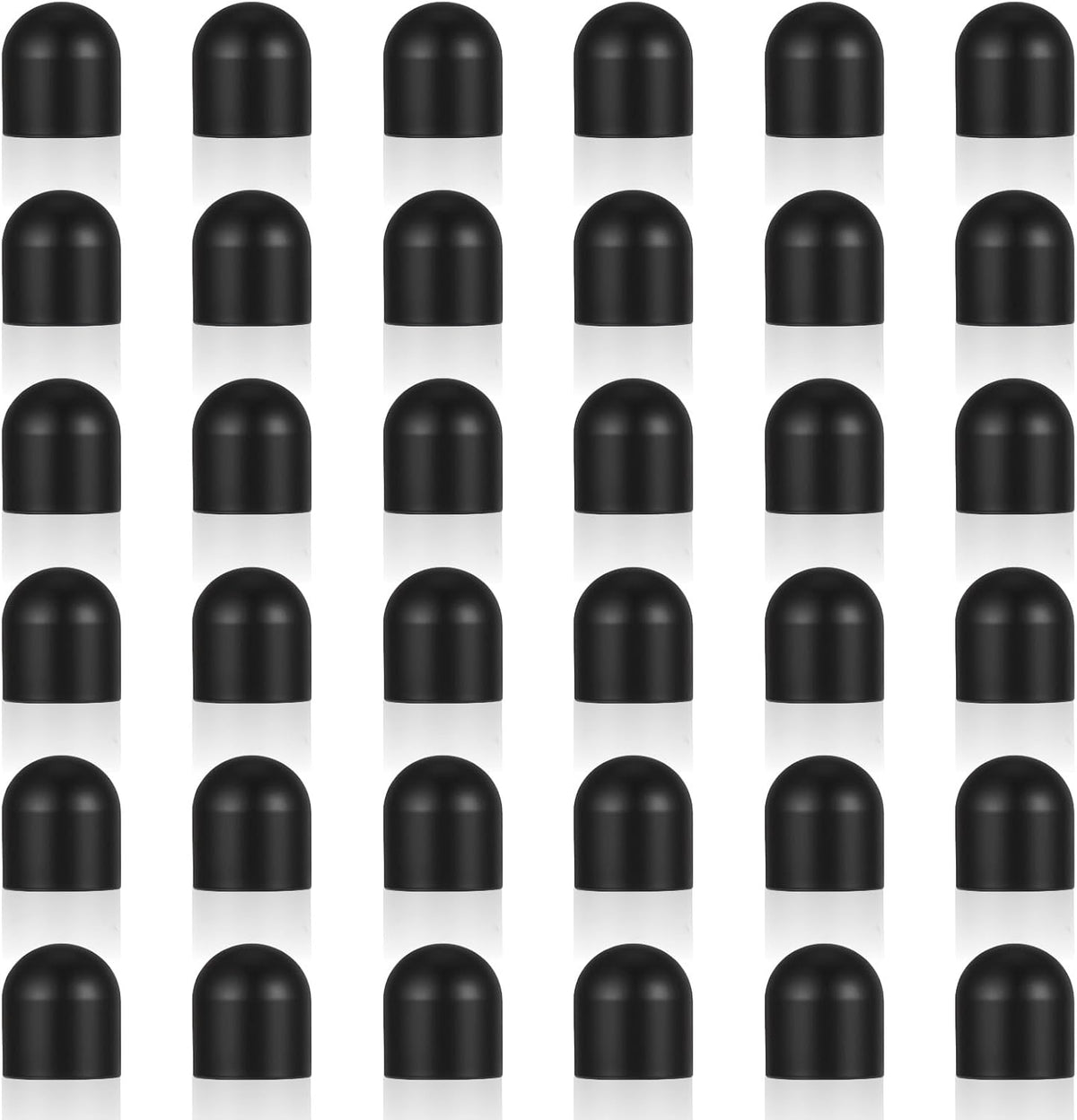 36Pcs Stylus Tips Replacement Tips Only, Soft Rubber Tip, 0.24inch (6mm) Replacement Nibs for Touch Screen Pen, Universal Stylus Ends, No Scratches