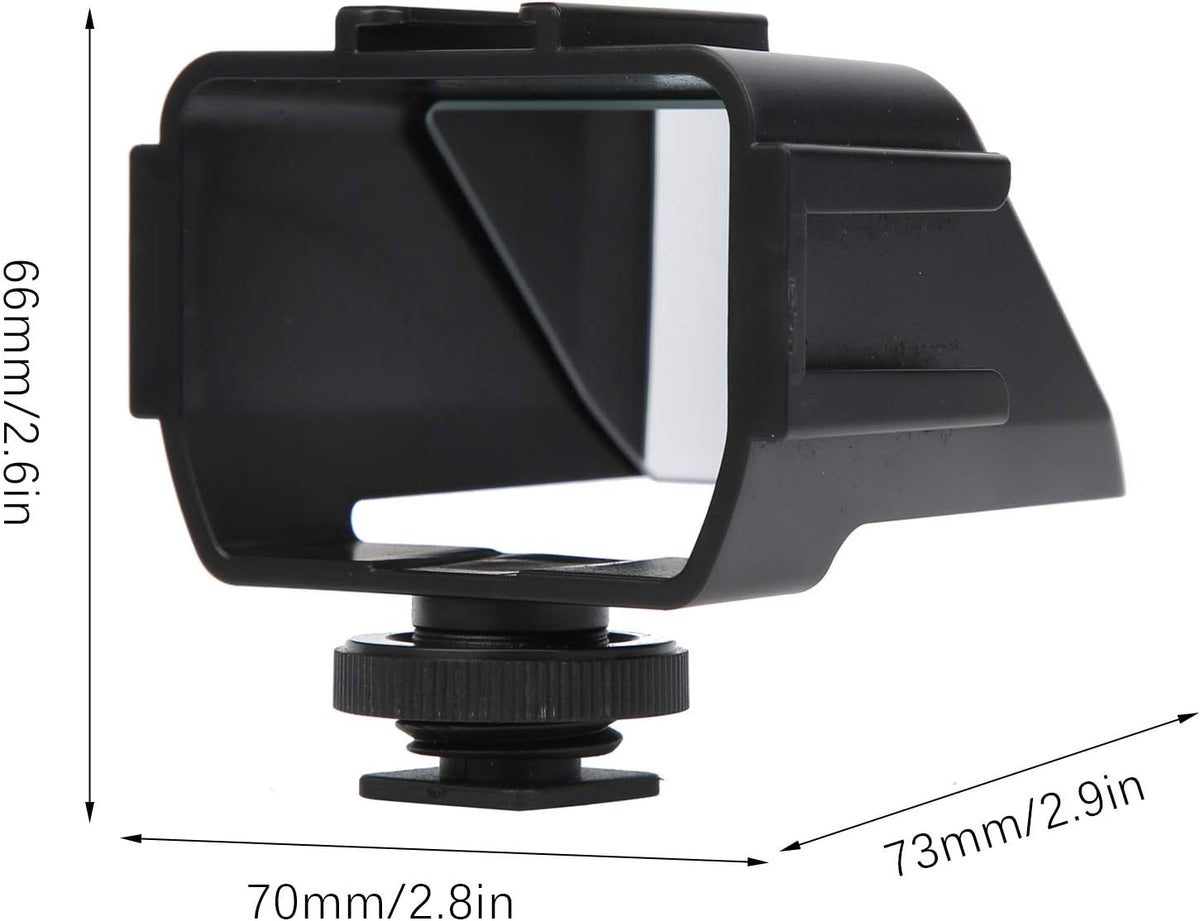 Bindpo Filmmaking Camera Selfie Flip Screen, Universal Cold Shoe Mount for Mic Light Vlog for Mirrorless Camera