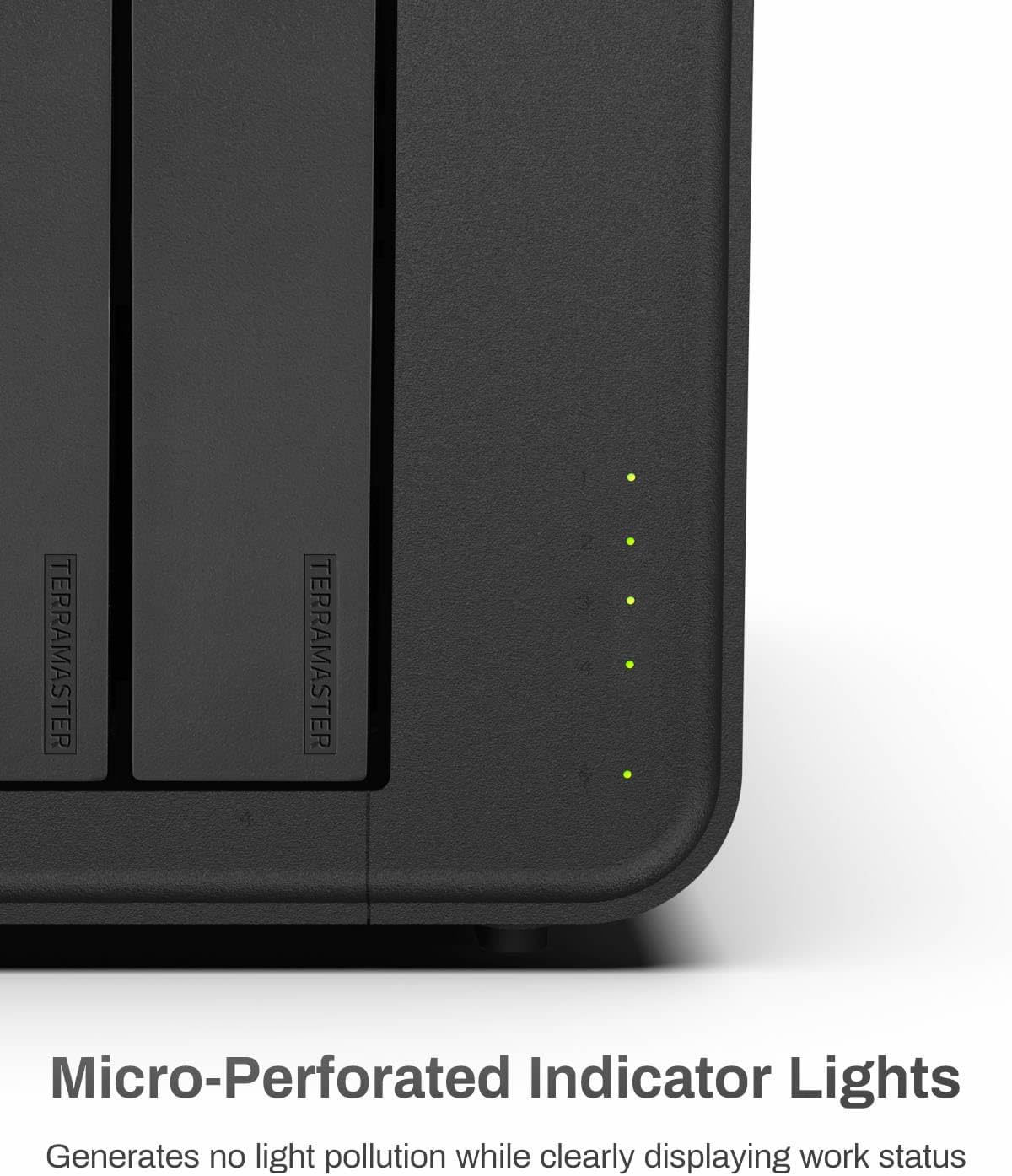 TERRAMASTER F4-424 Pro NAS Storage - 4Bay Core i3-N305 8-Core 8-Thread CPU, 32GB DDR5 RAM, 2.5GbE Port x 2, Network Attached Storage Peak Performance for Business (Diskless) Black