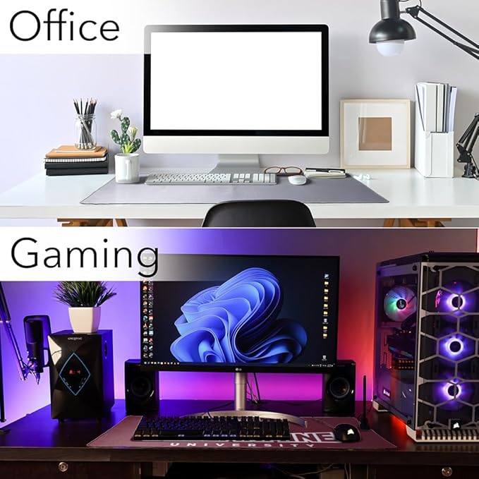 Bellarmine University Primary Logo Large Gaming Mouse Pad Desk Mat with Stitched Edges Non-Slip Base for Gamer Home and Office 31.5 x 15.7