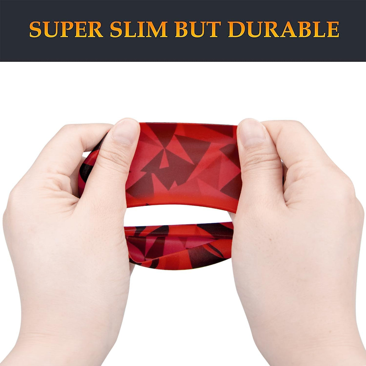 SOULWIT Silicone Ear Pads Cover Protector for Bose QuietComfort QC15 QC25 QC2 QC35 QC45/Ae2 Ae2i Ae2w/SoundTrue & SoundLink AE Headphones Cushions, Sweatproof, Easily Washable - Red Storm
