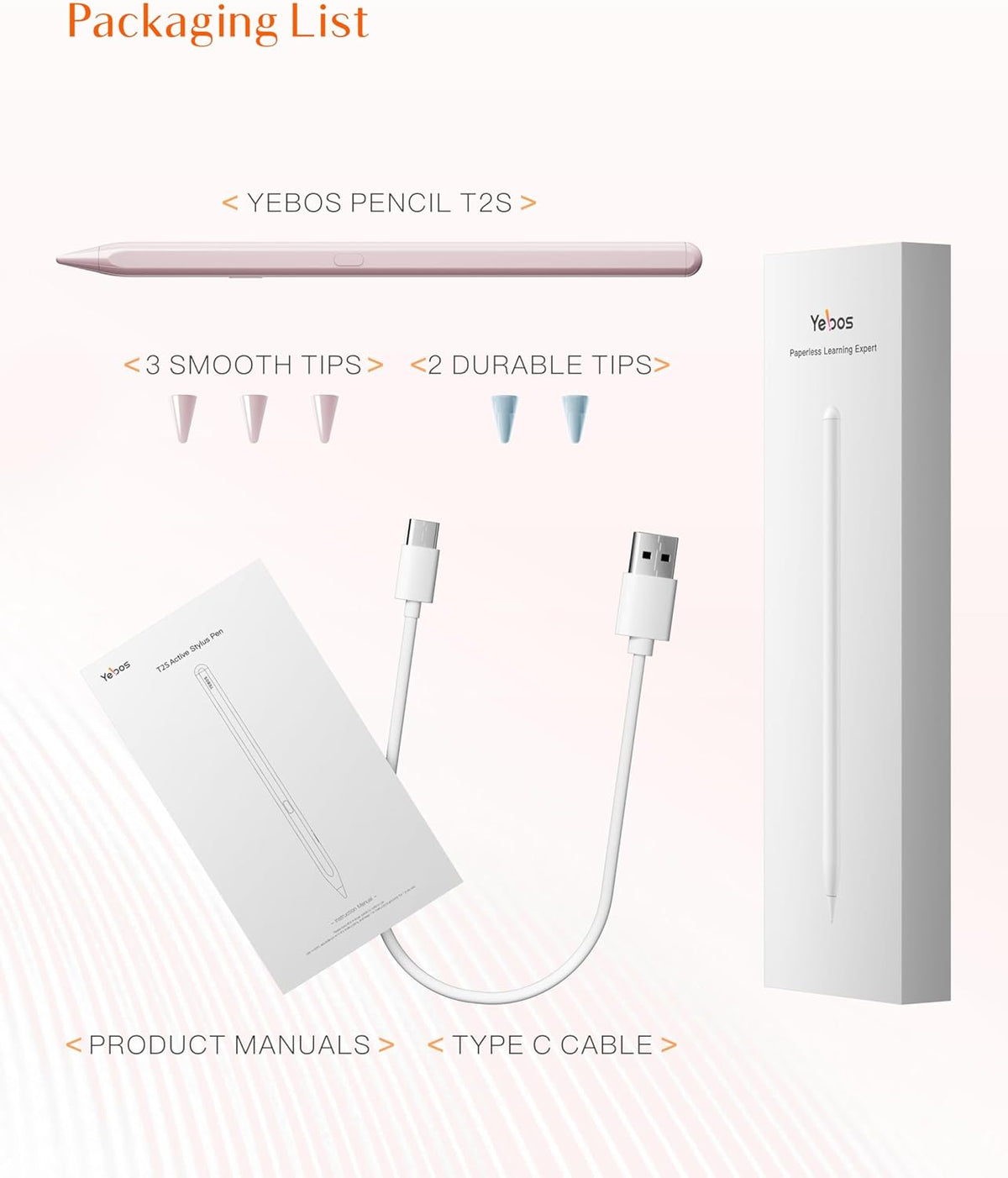 Stylus Pen for Apple iPad 6-11th Generation(2018-2025),3X Battery Life, USB-C Fast Charging (10 Min), iPencil, Tilt & Palm Rejection, Compatible w/6-10/11th iPad Pencil,Pro (M2/M4), Air, Mini