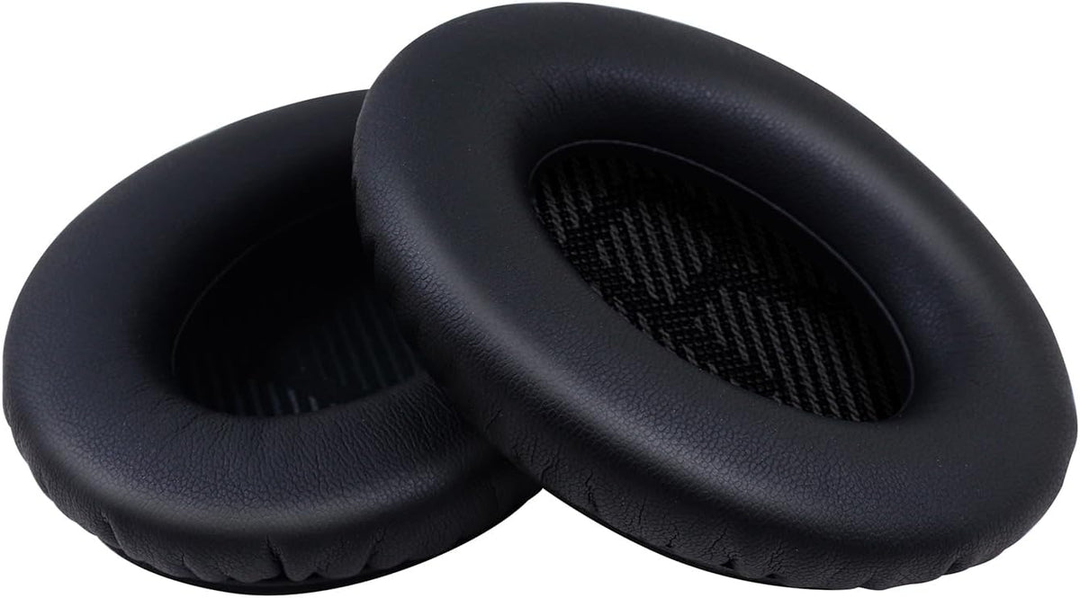 Replacement Ear Pads for Bose QuietComfort 35 35 II 15 25(qc 35 25 15/QC35 ii), Headphone Ear Covers, High Density Memory Cotton, Soft Leather, Adaptive Noise Isolation Headphones Pads Cushions