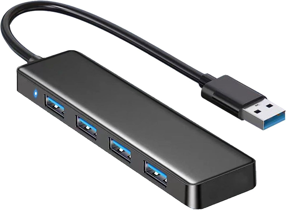 USB 3.0 Hub, VIENON 4-Port USB Hub USB Splitter USB Expander for Laptop, Xbox, Flash Drive, HDD, Console, Printer, Camera,Keyborad, Mouse(Not for Charging)