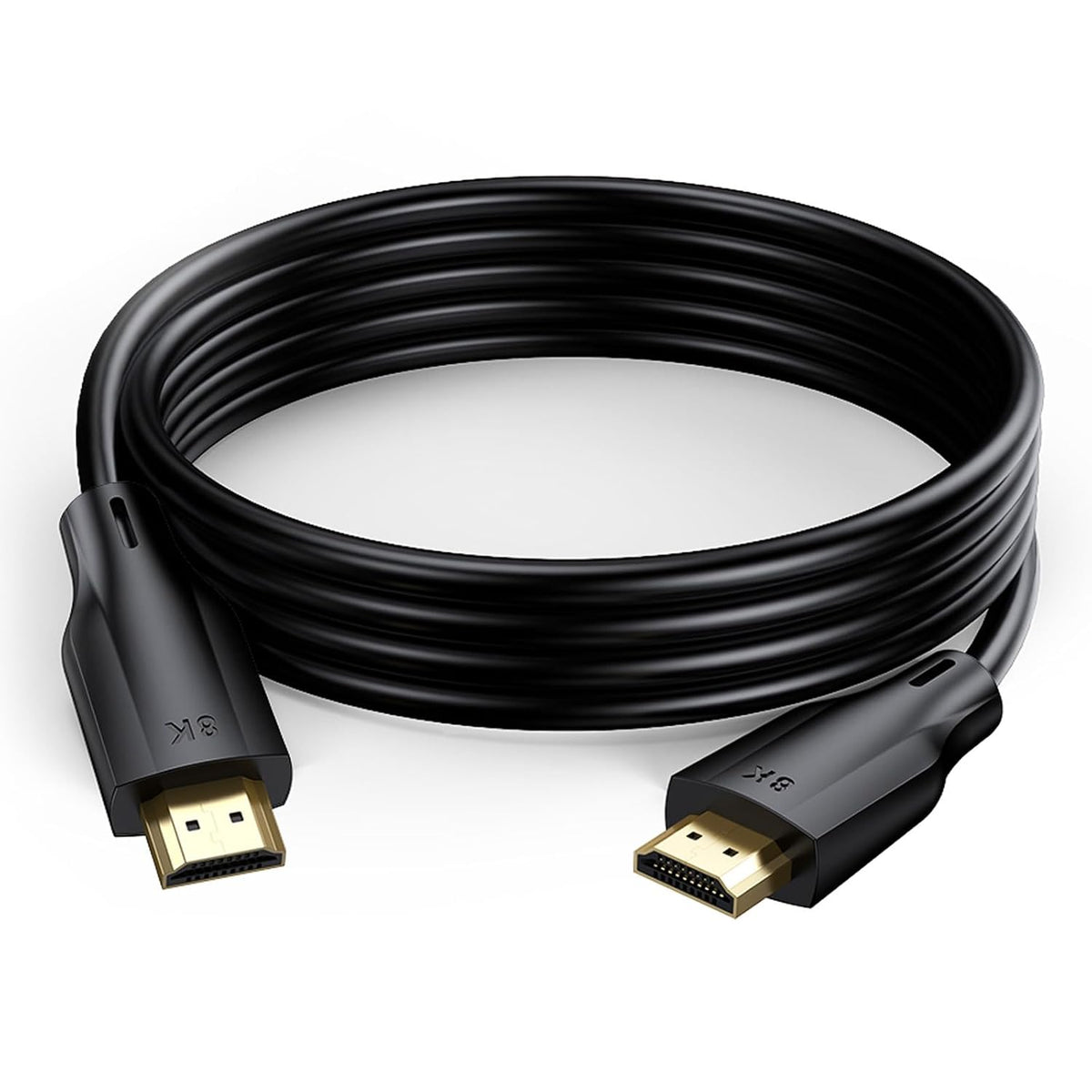 8K 2.1 6FT, 3D, HDR10+, HDR10+, Dolby PS5, PS4, HDMI Cables High Speed HDMI Gaming Monitor Cord Support eARC, Vision
