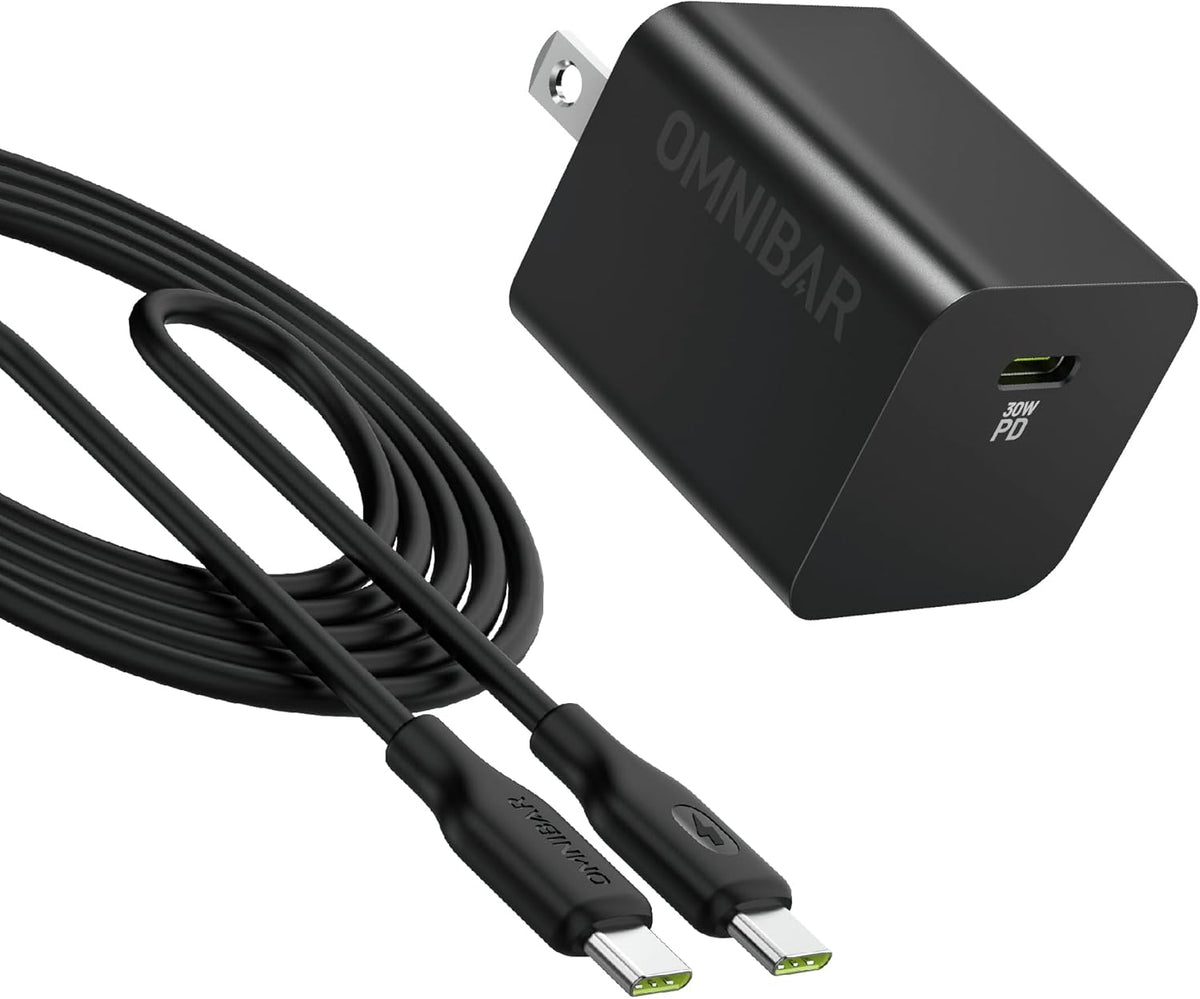 30W USB C Charger with 60W Type C Cable,GaN Fast Wall Charger Block,PD 3.0 PPS Type C Power Adapter for Google Pixel 9/9 Pro/9 Pro XL/8//7/7/6/5/4/3 XL More Series