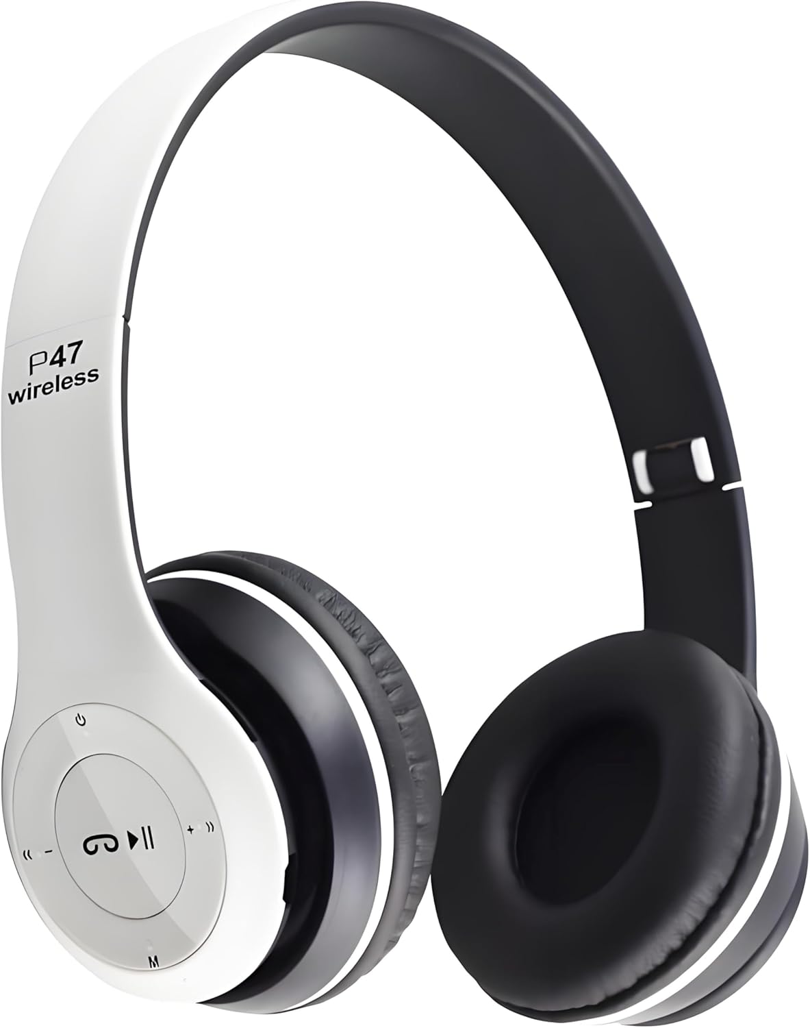 Generic Wireless Bluetooth Over-Ear Headphones, Hybrid Noise Cancelling, HiFi Stereo, Foldable, Lightweight, Deep Bass