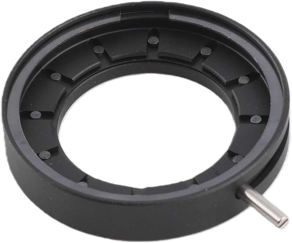 Garosa 1.5-25mm (SK23) Adjustable Aperture Diaphragm Microscope Adapter Aperture Adjustable Lens Diaphragm Optical