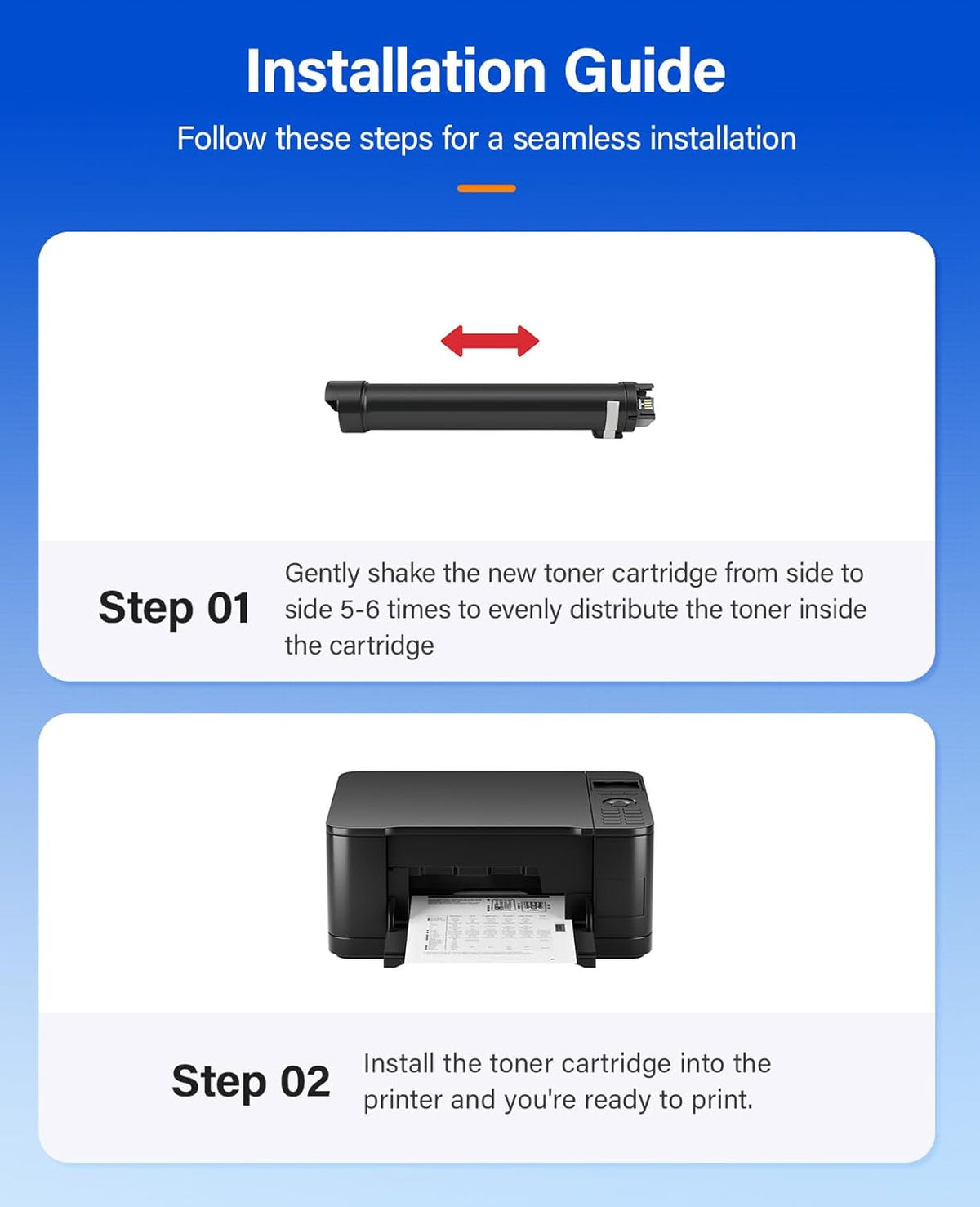 VersaLink B7025 B7030 B7035 106R03394 Black High Capacity Toner Cartridge 1-Pack Replacement for Xerox 106R03393 Toner Compatible with Xerox VersaLink B7025 B7030 B7035 Laser Printer Ink All-in-One