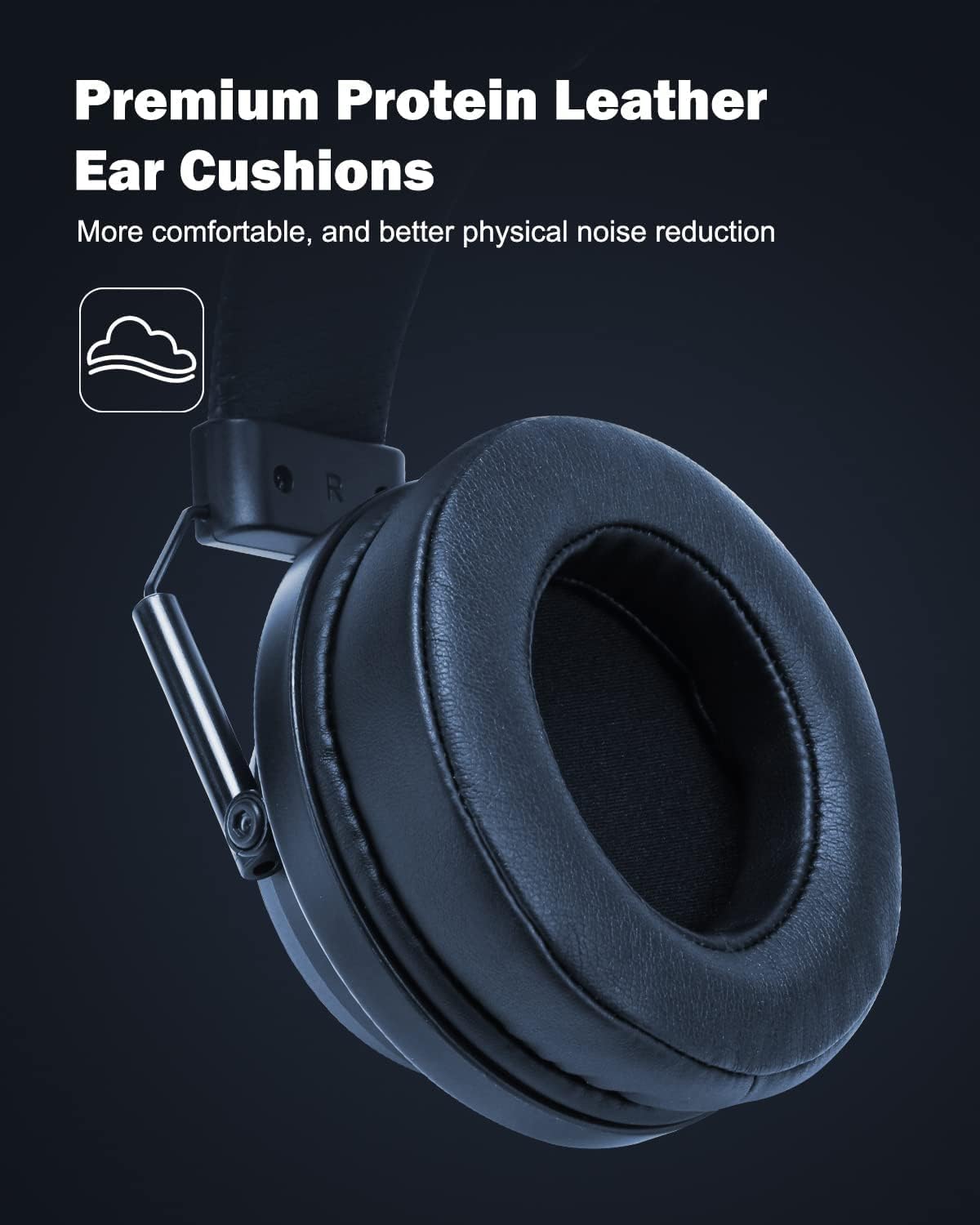 Inwa Headset Wireless with Game, Gaming Headphones with 3D Spatial Audio, 50MM Speaker, Protein Soft Earmuffs, Compatible with PS5/4 PC Phone Switch, Wired Mode for Xbox Series