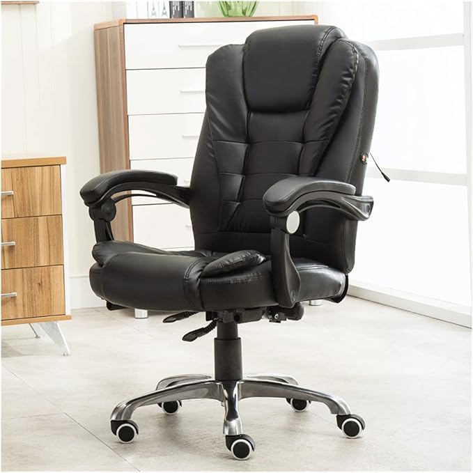 Adjustable Office Computer Chair with Armrest Computer Chair Home Office Internet Cafes Gamer Armchair Furniture(Amber)