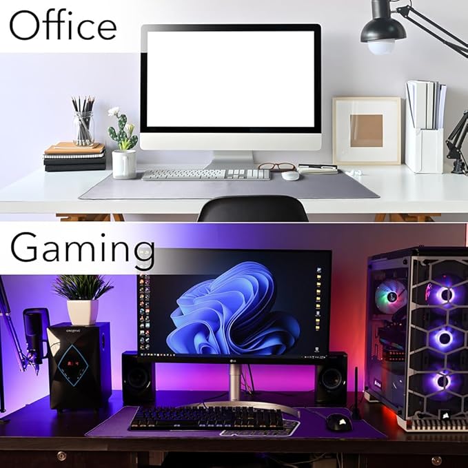 Whittier College Primary Logo Large Gaming Mouse Pad Desk Mat with Stitched Edges Non-Slip Base for Gamer Home and Office 31.5 x 15.7