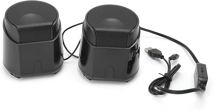 D2 USB Powered Speaker Home Portable Wired Speaker Subwoofer Multimedia Speakers for Computer Phone Laptop