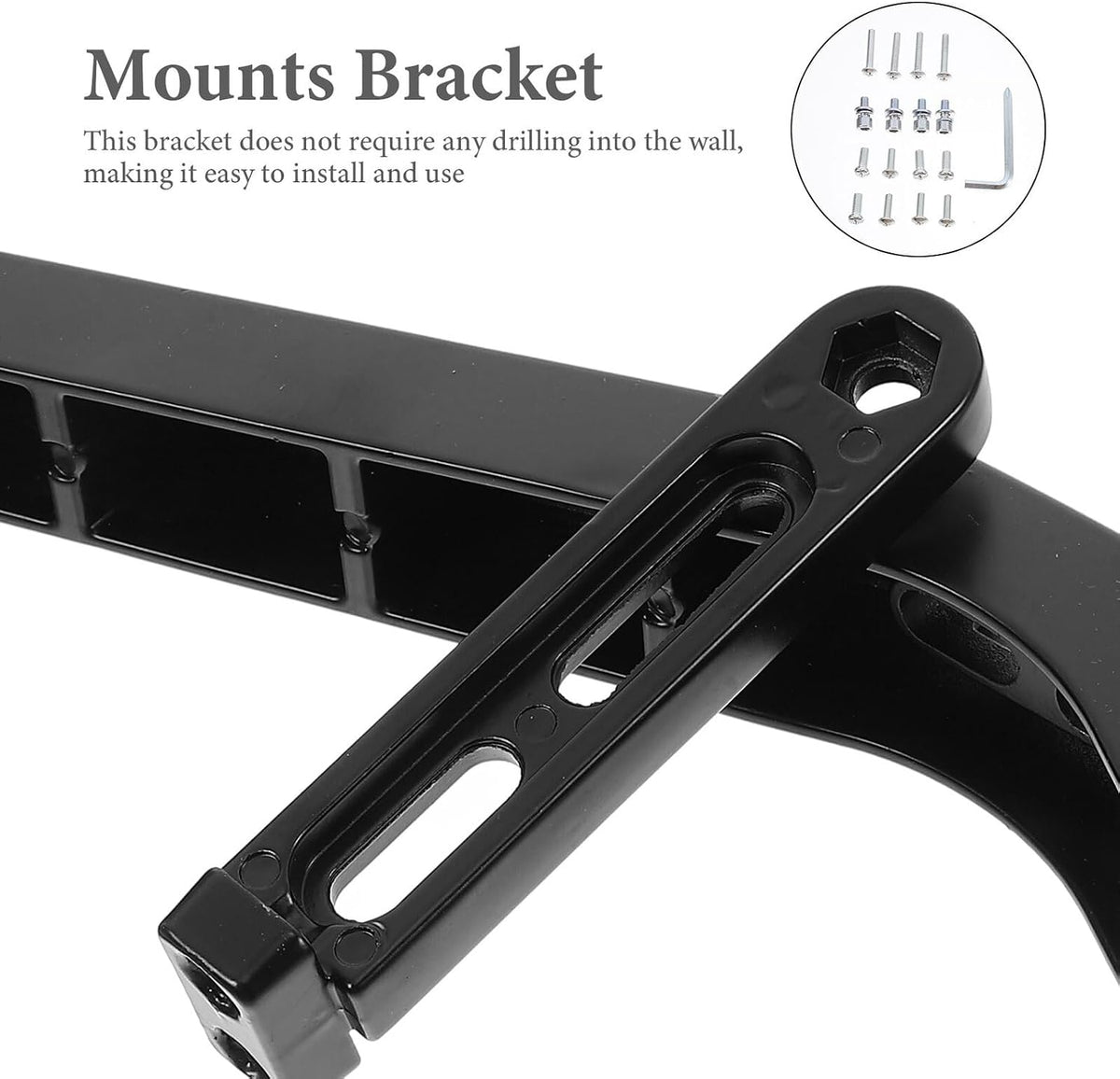 Generic Universal Tv Stand Tabletop Mount Bracket Fixed Television Holder for Flat Screen Tvs Compatible with LED LCD