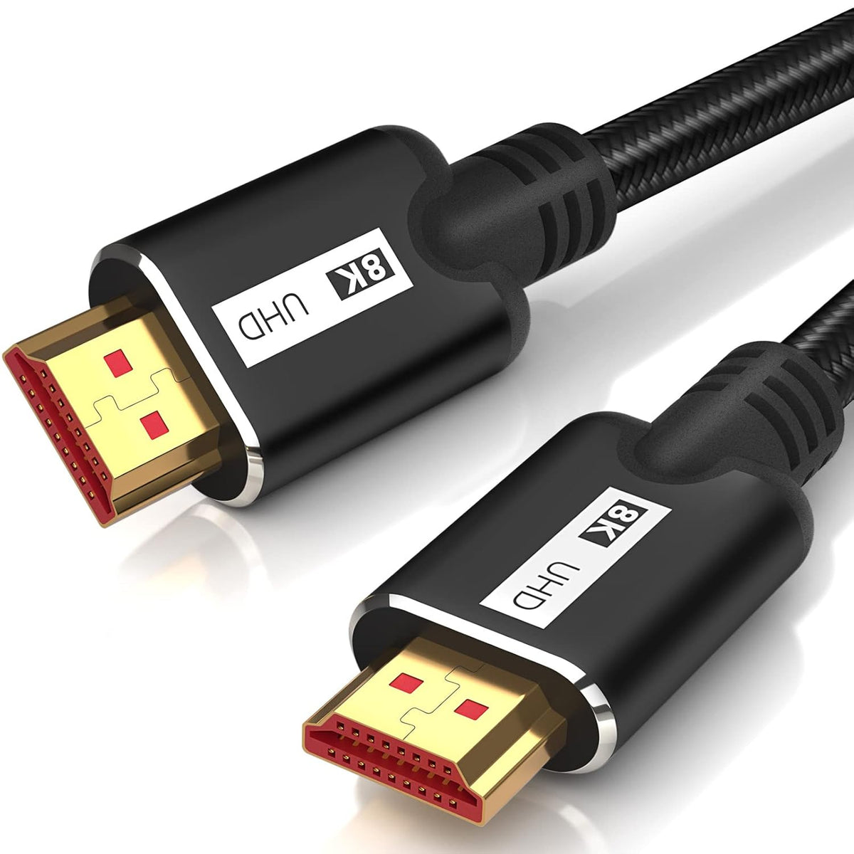 8K 2.1 3.3FT, 48Gbps 8K@60Hz4K@120Hz, 4K@144Hz, 10, Dolby PS5 HDMI Cable Ultra High Speed HDMI Cable Braided Cord