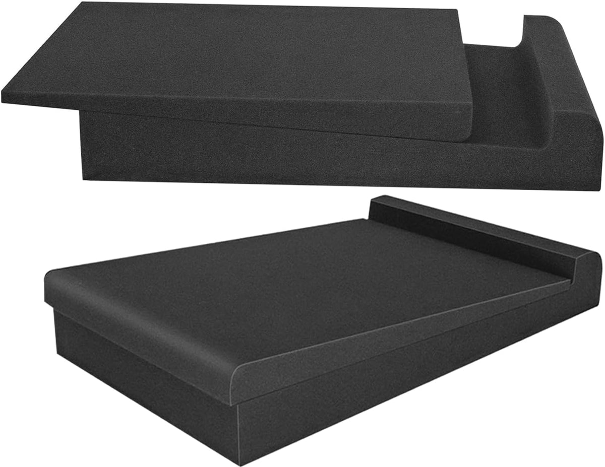 2 Pack Studio Monitor Isolation Pads for Speakers 3-5 Inches Sound Insulation Studio Foam Prevents Vibrations Acoustic Speaker Isolation Pad High Density Fits Most Stands
