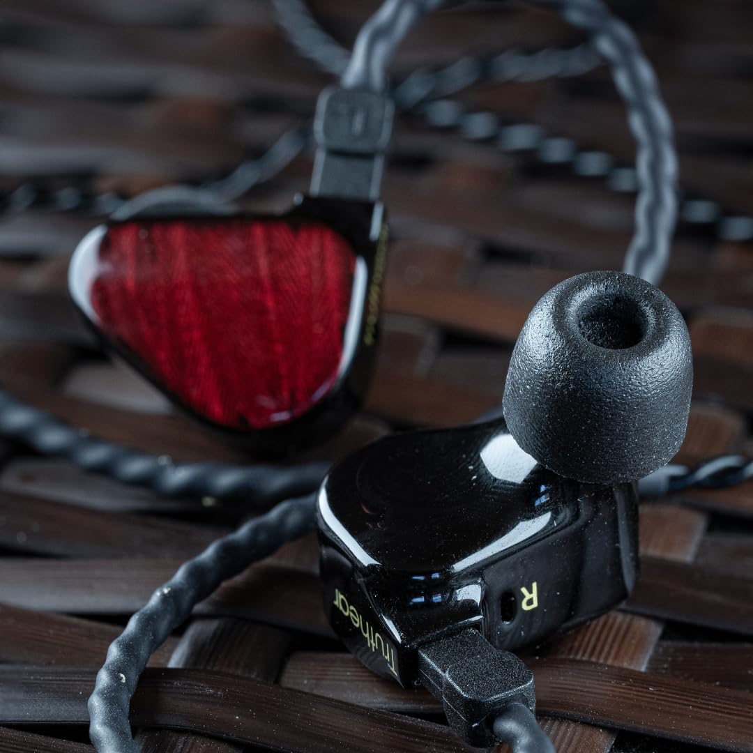 Comply 600 Core Series | Memory Foam Replacement IEM Ear Tips for Truthear, Sennheiser, Moondrop & More | Superior Noise Isolation, Ultimate Comfort, Secure Fit | Black, Small (3 Pairs)