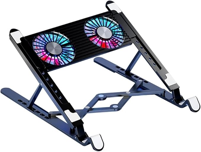 High Efficiency Laptop Cooling Pad Radiator Stand(Two Fans)