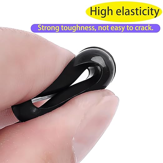 Qrity 20x Rubber Grommets ID 5mm Mount 8mm for Cable