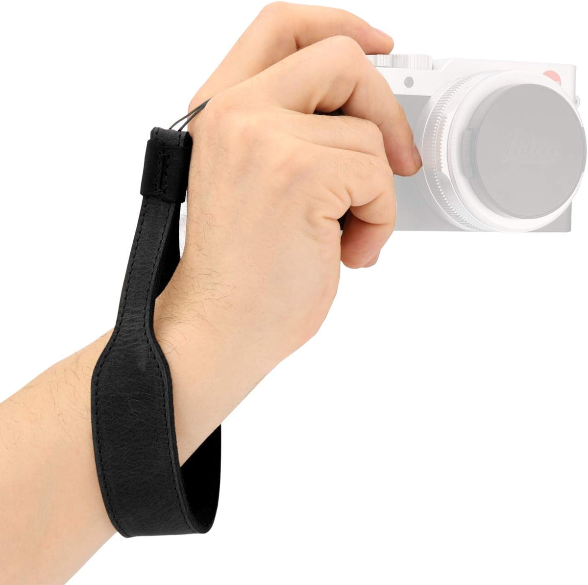 Genuine Leather Camera Wrist Strap for SLR & DSLR