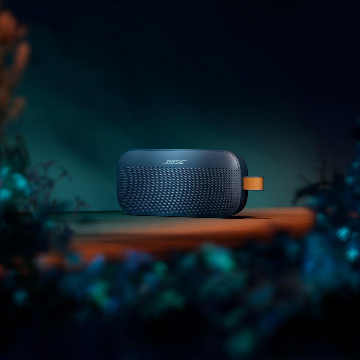 Bose SoundLink Flex Portable Bluetooth Speaker (2nd Gen), Portable Outdoor Speaker with Hi-Fi Audio, Up to 12 Hours Battery Life, Waterproof and Dustproof, Twilight Blue - Limited Edition Color