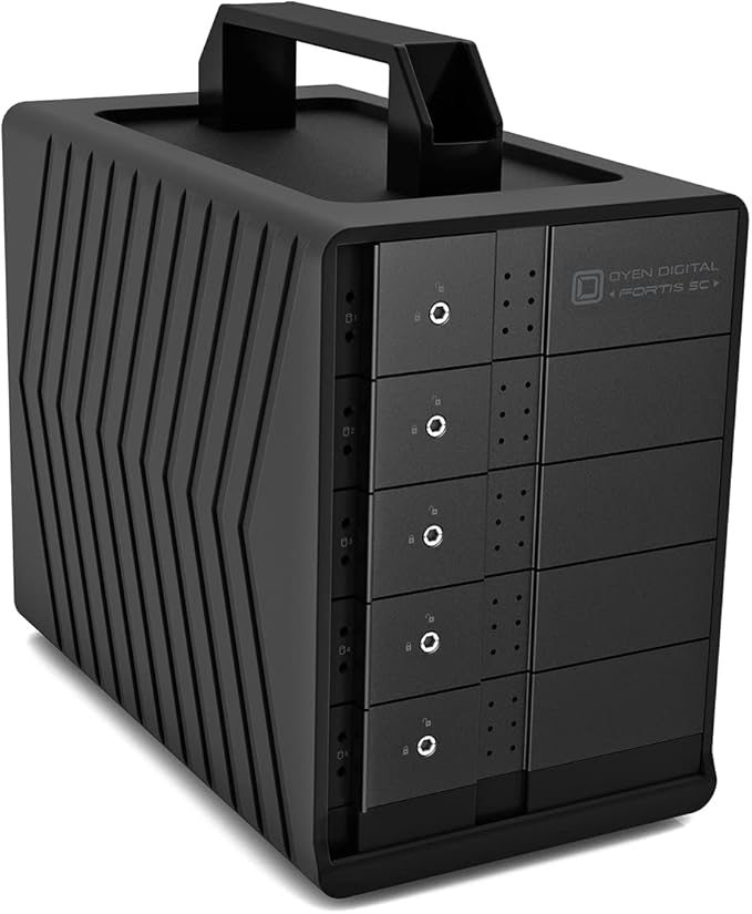 Oyen Digital Fortis 5C 5-Bay USB-C (USB 3.2) External Drive Array Enclosure