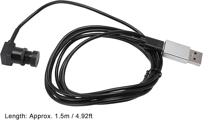 Zopsc USB C Webcam 1080P with Microphone 30FPS Auto Low Light Correction Plug and Play Camera for Laptop/Smartphone.