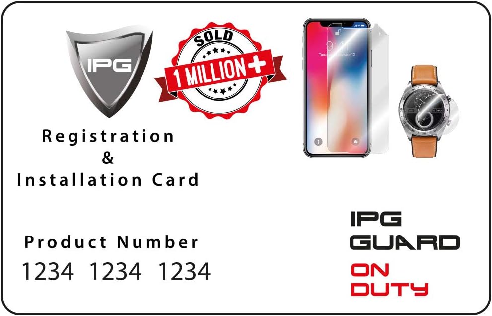 A02 MP3 (2 IPG For AGPTEK PLAYER Screen Protector Units) with Lifetime Replacement Invisible Protective Screen Guard