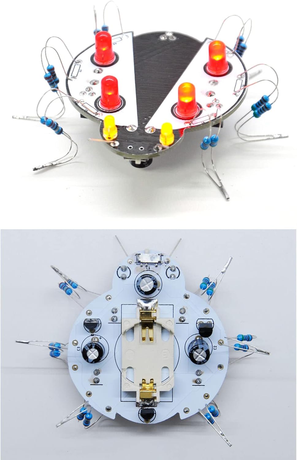 GK1021 Gikfun Ladybug Electronic Soldering Practice DIY Adults STEM Practice Science Project