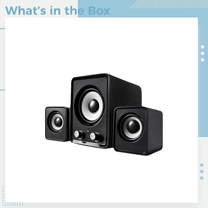 Wired Usb Computer Speaker With 360° Sound Volume Control Compact Design For Pc Laptop And Mp3 Devices