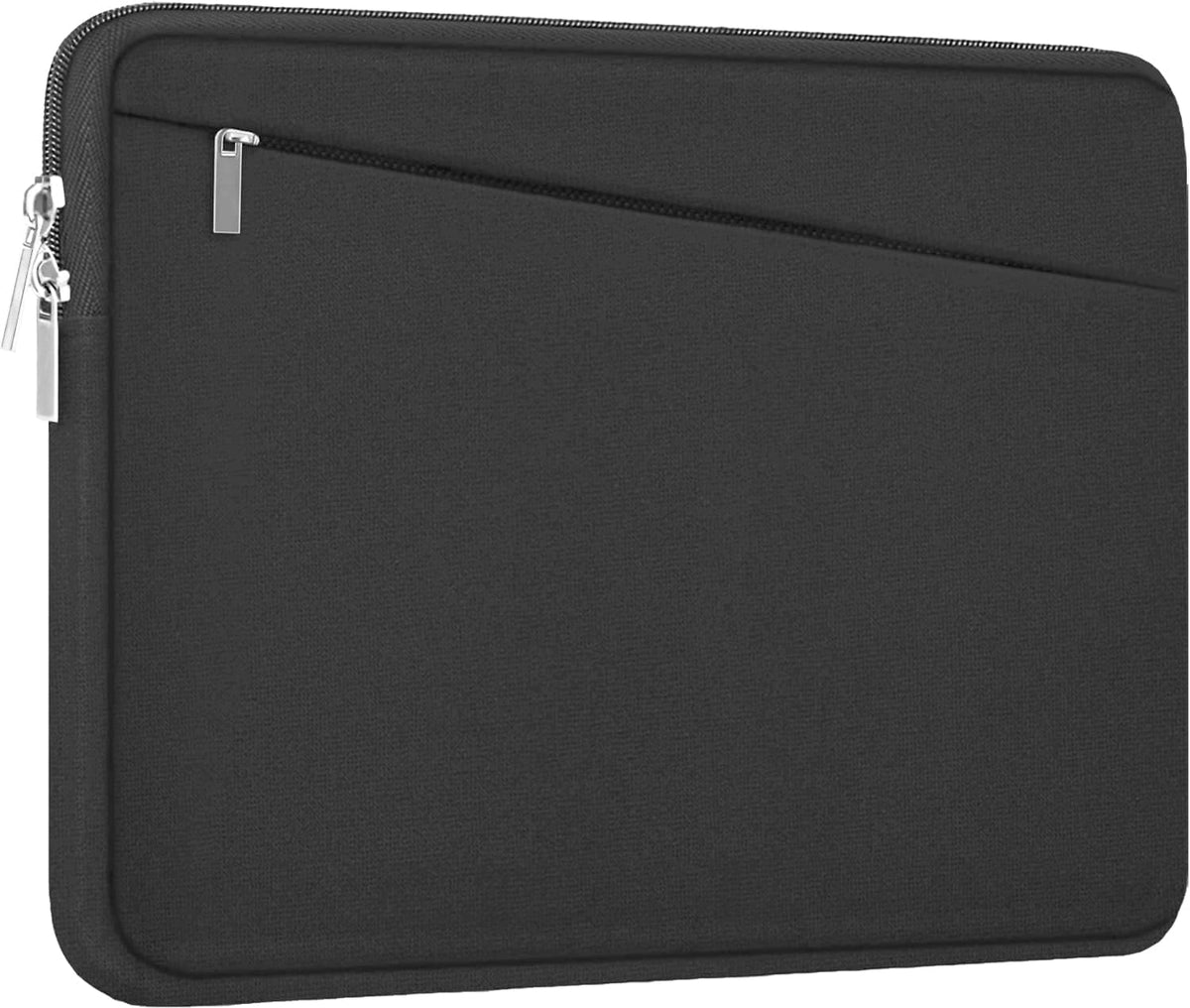 15.6 inch Laptop Case, Durable Computer Carrying Bag Protective Case Briefcase Handbag with Front Pocket, Laptop Sleeve Cover for 15.6 Inch HP, Dell, Lenovo, Asus, Notebook, Grey