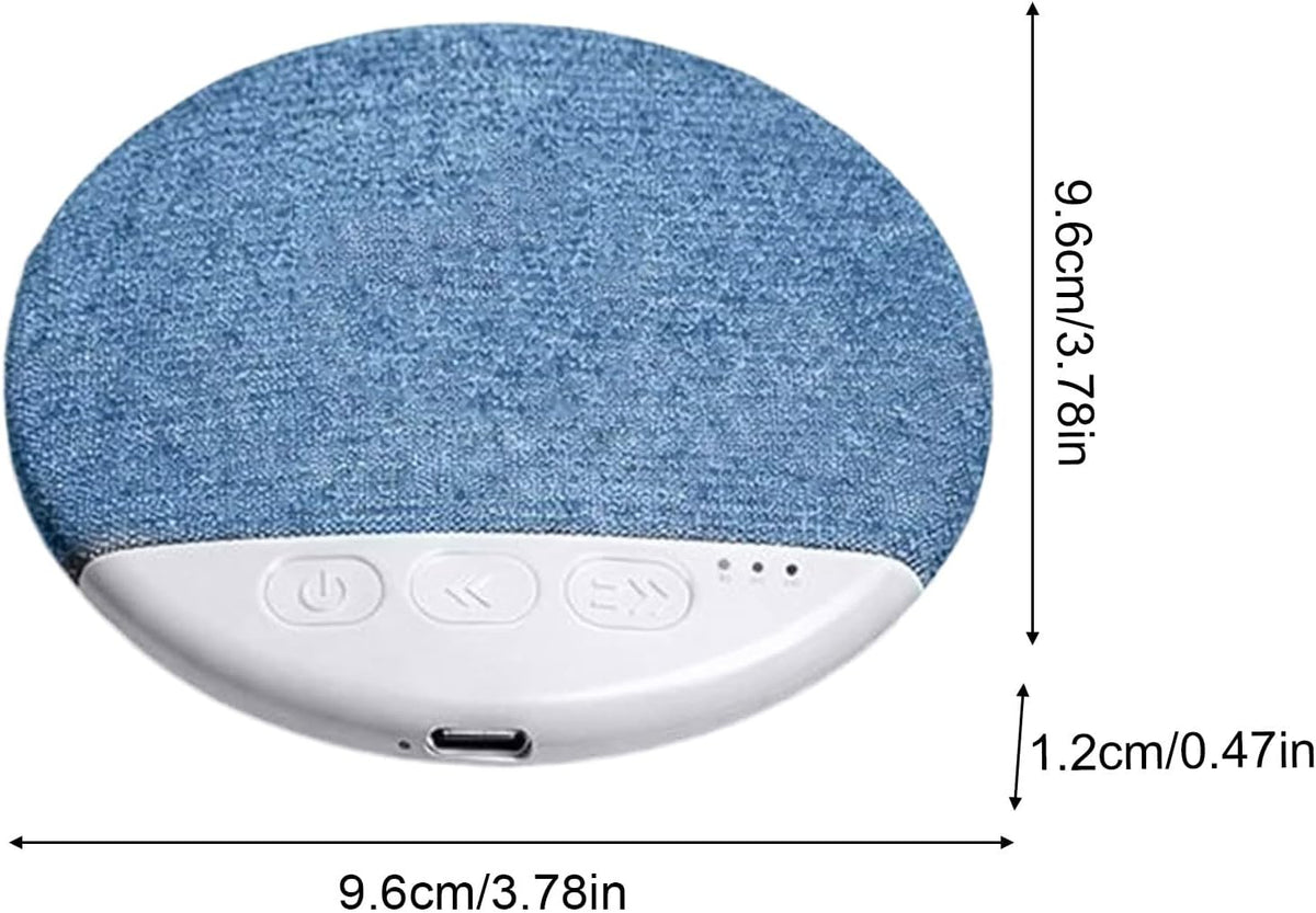 Generic Pillow Speaker Wireless White Noise,Portable Comfortable to Sleep On Sleep Headphones with Timer Plays Music