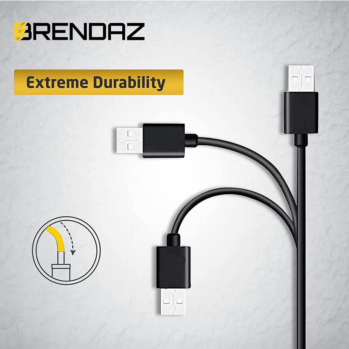 BRENDAZ Mini USB Cable Cord Compatible with Blue Yeti Pro, Blue Yeti USB Mic, Blue Snowball iCE Microphone. (3-Feet)