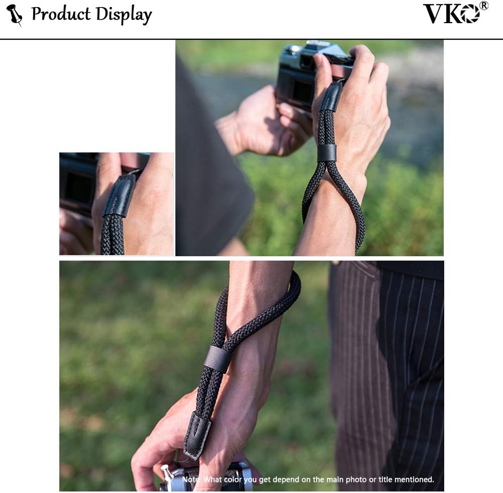 Green Soft Wrist Strap for Cameras - Comfortable Hand Strap for Small Devices