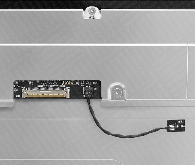 24in LM235UH1(SD)(A2) Compatible with iMac A2438 A2439 A2873 A2874 M1 M3 2021 2023 EMC 3663 EMC 3664 EMC 8206 EMC 8207 4.5K LCD Screen Display Assembly(661-16565 661-35875 Silver)