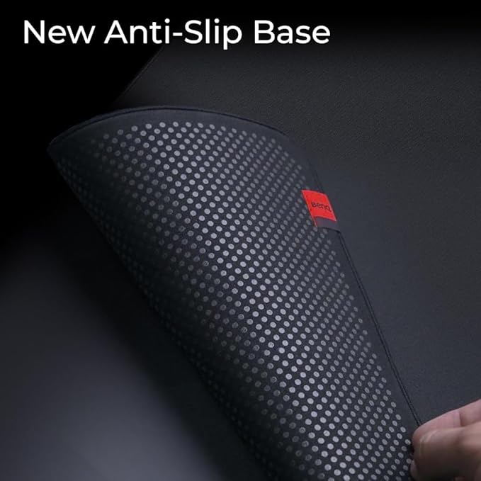 BenQ Zowie H-SR III Extra Large Esports Gaming Mouse Pad Humidity Resistance Cloth Consistent and Controlling GlideUniform high-Density Rubber Base with Medium Softness Anti-Slip Base