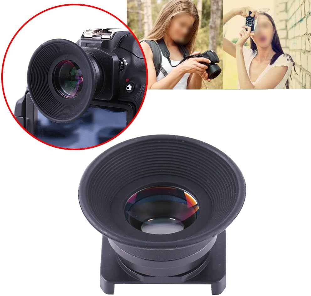 1.51X 6 Viewfinder Magnifier with Mounting Bases, for DSLR Camera