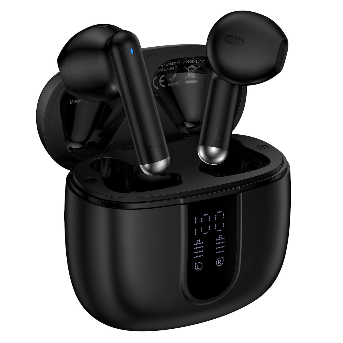 Wireless Earbuds Bluetooth Headphone for Samsung Galaxy S26 S25 Ultra S24 S23 S22 S20 S10 A17 A36 A16 A15 60H Playback with Dual