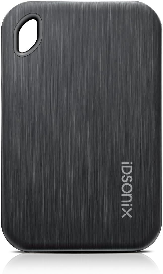 iDsonix 512GB External SSD, Portable Hard Drive USB 3.2 GEN 2x2 up to 2000MB/s, Portable SSD USB C External Solid State Drive for Xbox, PS5, PC, Laptop, Mac, Desktop, Tablet and Camera, i20