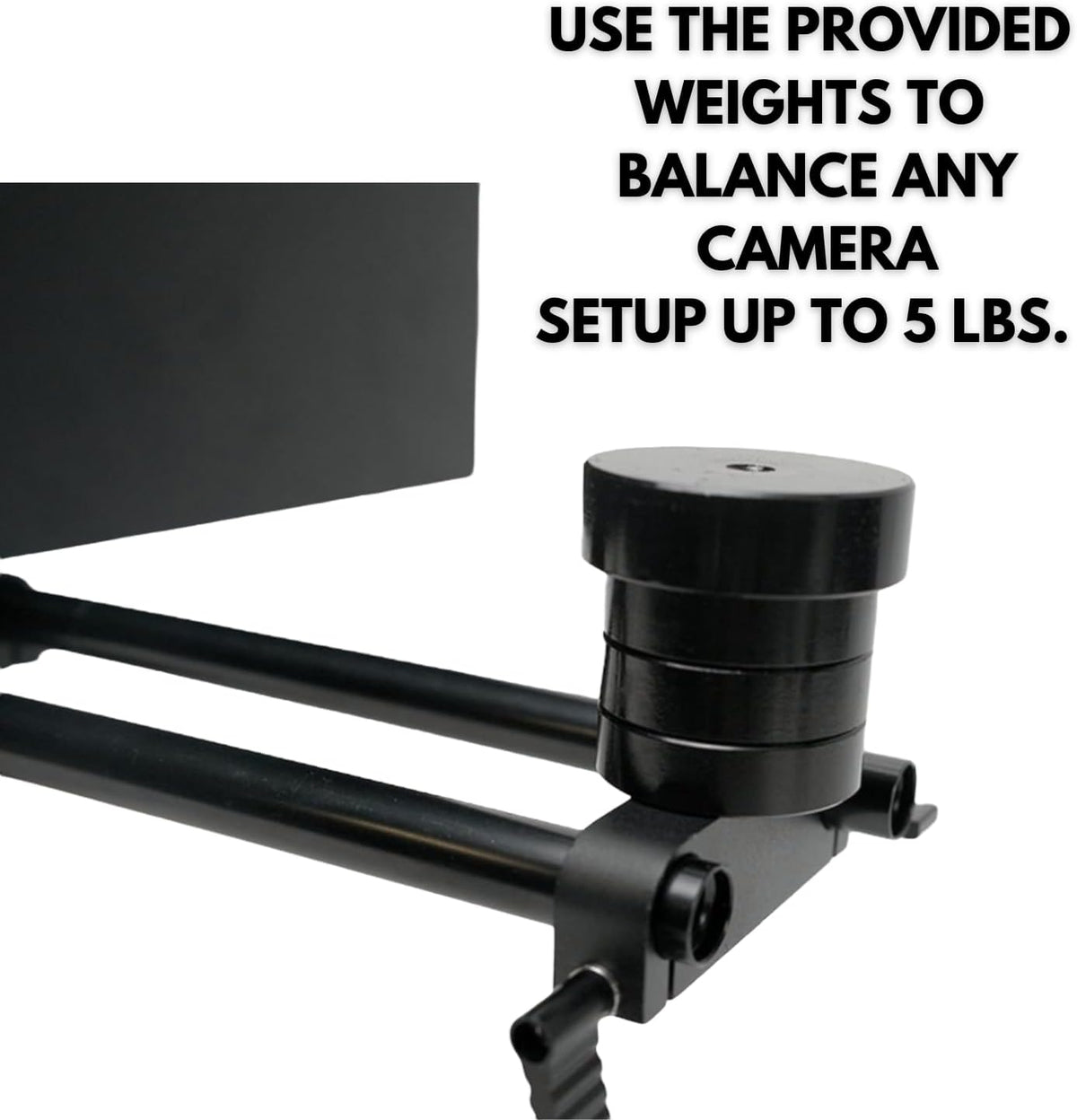 Glide Gear REVO 50 360° Rotating Camera Platform Rig, Adjustable Arm for DSLR or Smartphone, Aluminum Build, Supports Up to 40lbs