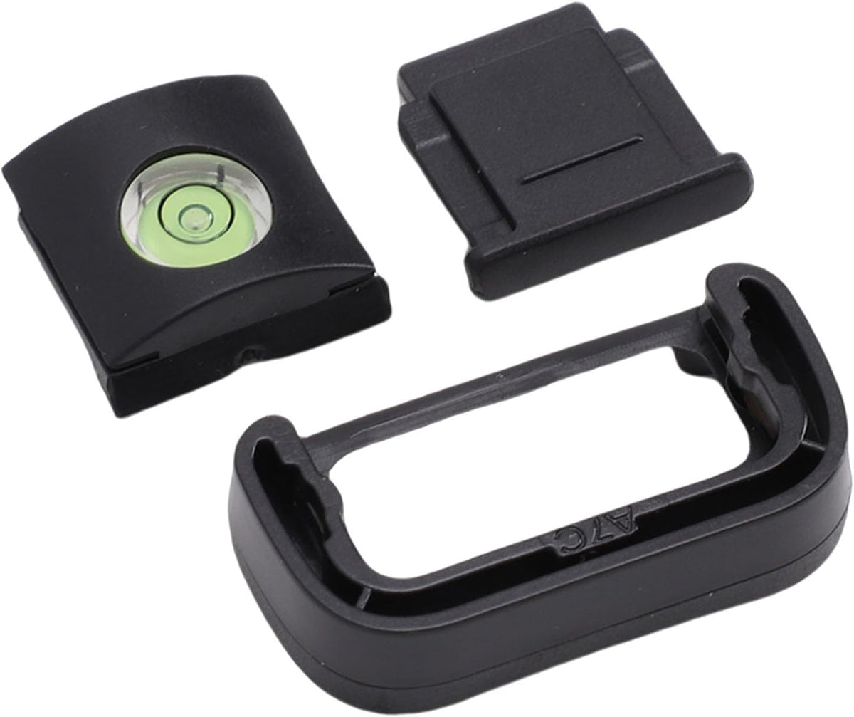 A7C Camera Eyecup Viewfinder Eyepiece, Camera Eyecup Hot Shoe Cover, Protector Cap Kit with Bubble Spirit Level, Ideal