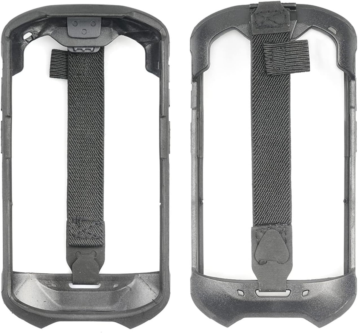 Protective Cover Bumper Case Rugged Boot with Hand Strap for Zebra TC51 TC510K TC52 TC56 TC57 Black