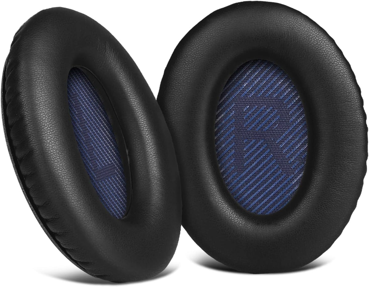 Ear Pads for Bose QC35: Durable Comfortable Noise Cancellation Replacement Cushion Earpads for Bose Quitecomfort 35 QC35 QC35 ii Headphones with Good Audio Quality