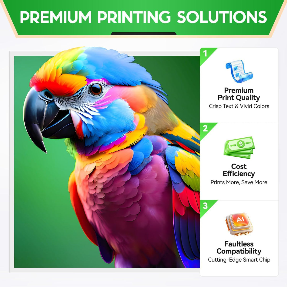 952XL Ink Cartridges Combo 4-Pack High Yield Replacement for HP 952 952XL Ink Compatible with HP OfficeJet 8702 Pro 7720 7740 8210 8710 8720 8730 8740 8715 8216 8725 Printers Black Cyan Magenta Yellow