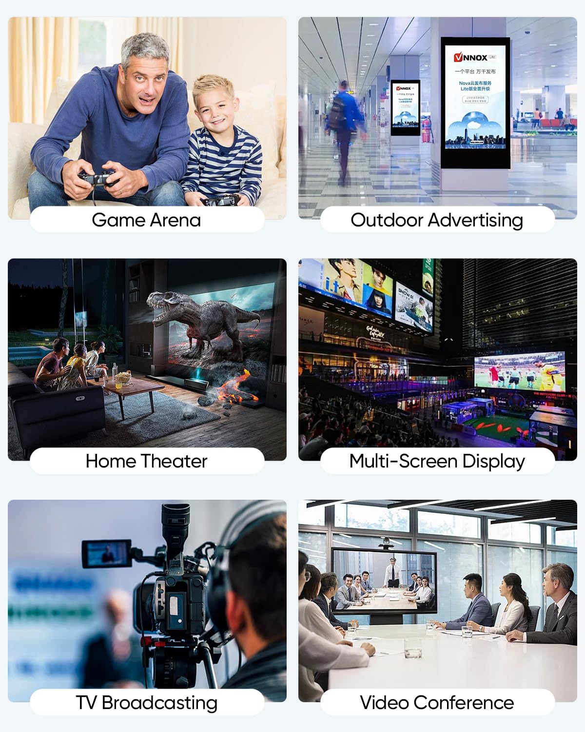 8K 15 48Gbps 2.1 8K@60Hz, 4K@120Hz, HDR10+, Dolby, 3D, HDCP2.3 Laptop/Monitor/HDTV/Soundbar/Blu-ray/PS5/Xbox White HDMI