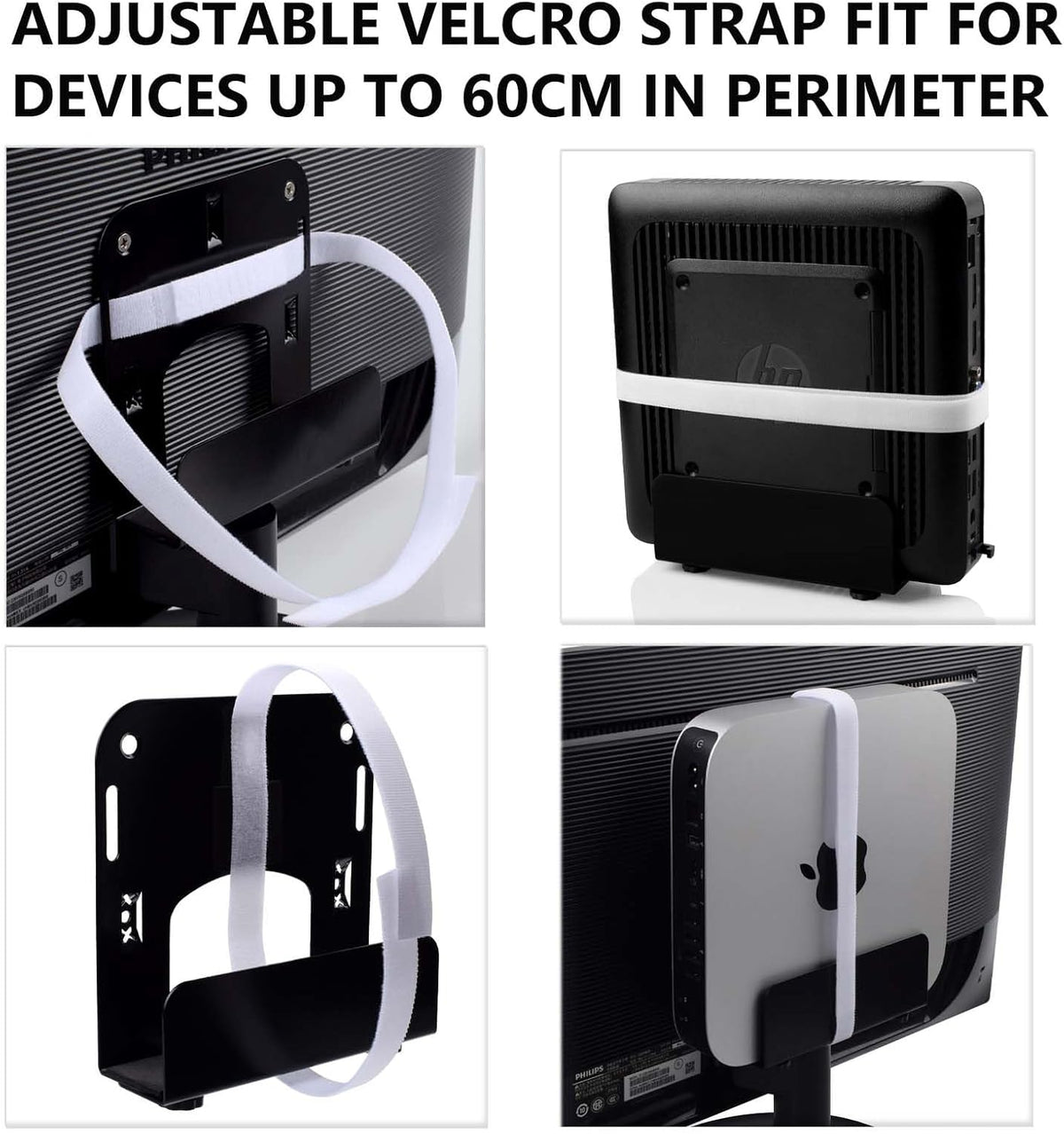 Gmailmall Cable Box Mount Modem Adjustable Wall Mount for Most Narrow Media Players Compatible with Roku, Router, Fire