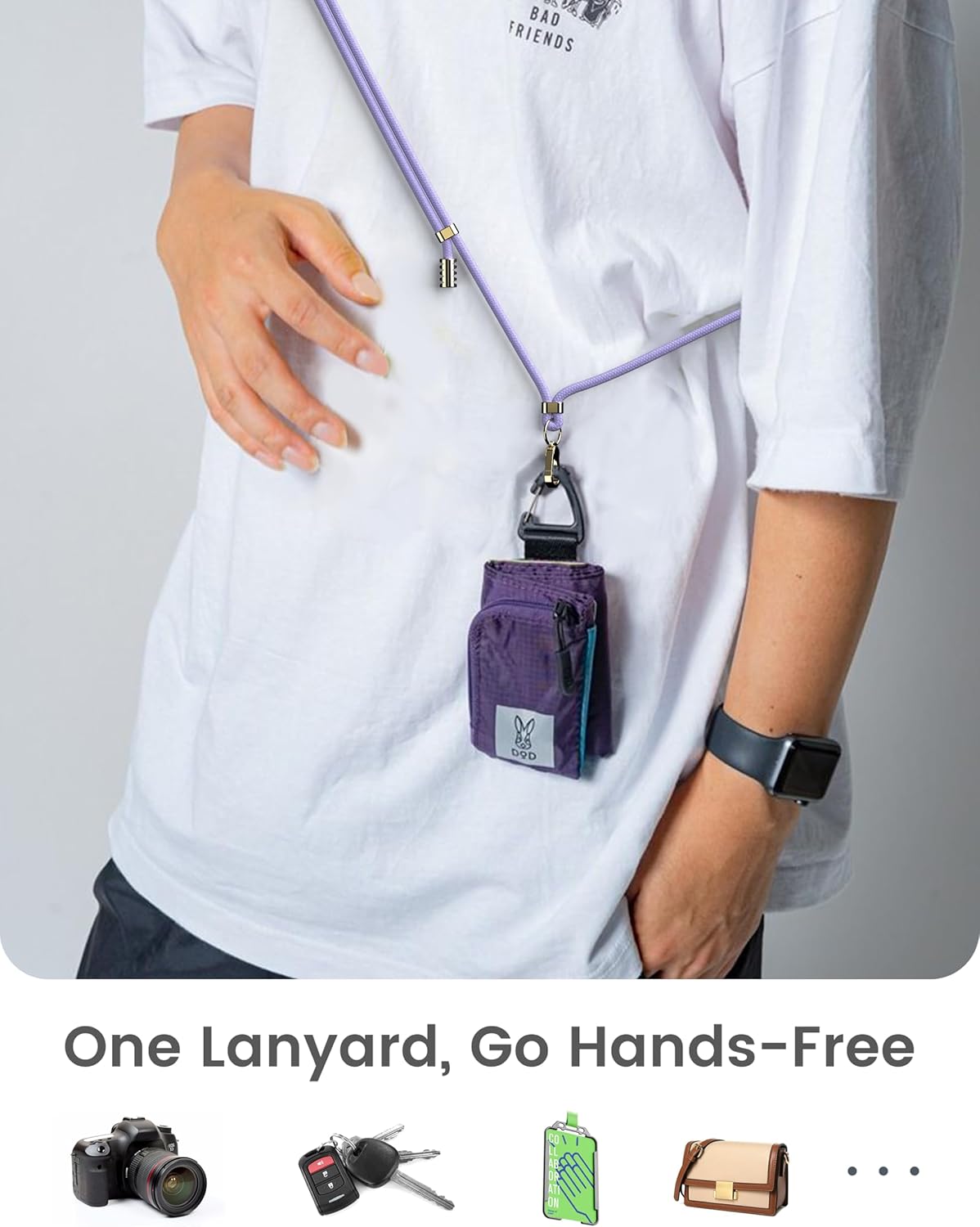 Cell Phone Lanyard, Adjustable Crossbody Cell Phone Lanyard, Adjustable Anti Theft Phone Strap