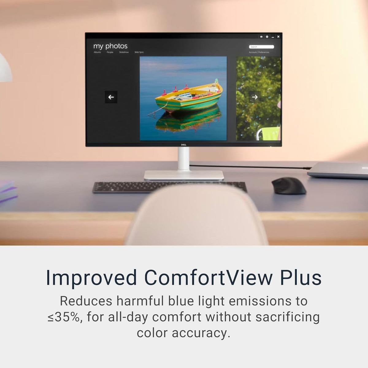 Dell 34 Plus USB-C Curved Monitor - S3425DW - 34-inch (3440 x 1440) up to 120 Hz 21:9 Display, VA Panel, AMD FreeSync Premium, 99% sRGB, 95% DCI-P3, Integrated Speakers, 3000:1 Contrast Ratio