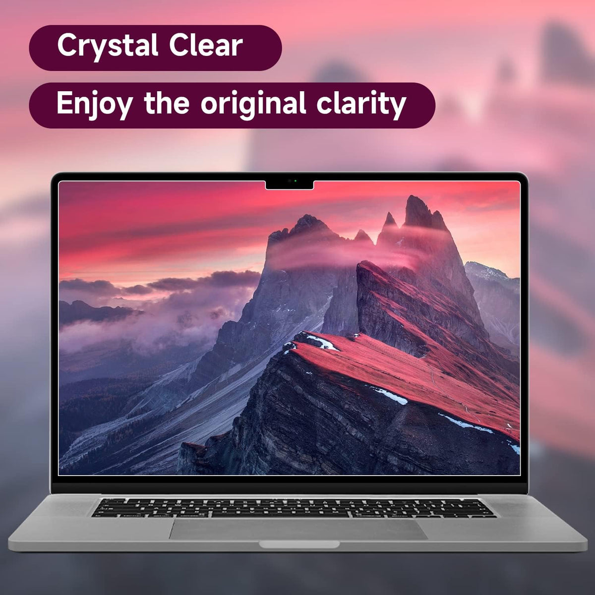 2 Pack Anti Glare Screen Protector Compatible with Macbook Pro 16 Inch (2021-2024, M4, M3, M2, M1-A3403/A2991/A2485/A2780), Anti Scratch Matte Screen Protector